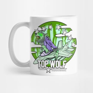 Top Wolf - Toxic Waste Green Mug